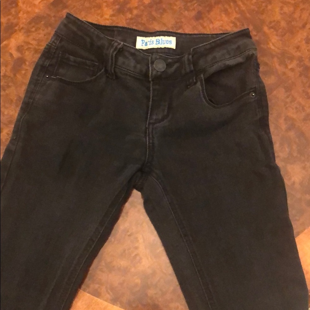 JEGGINGS PARIS BLUES BLACK SIZE 1